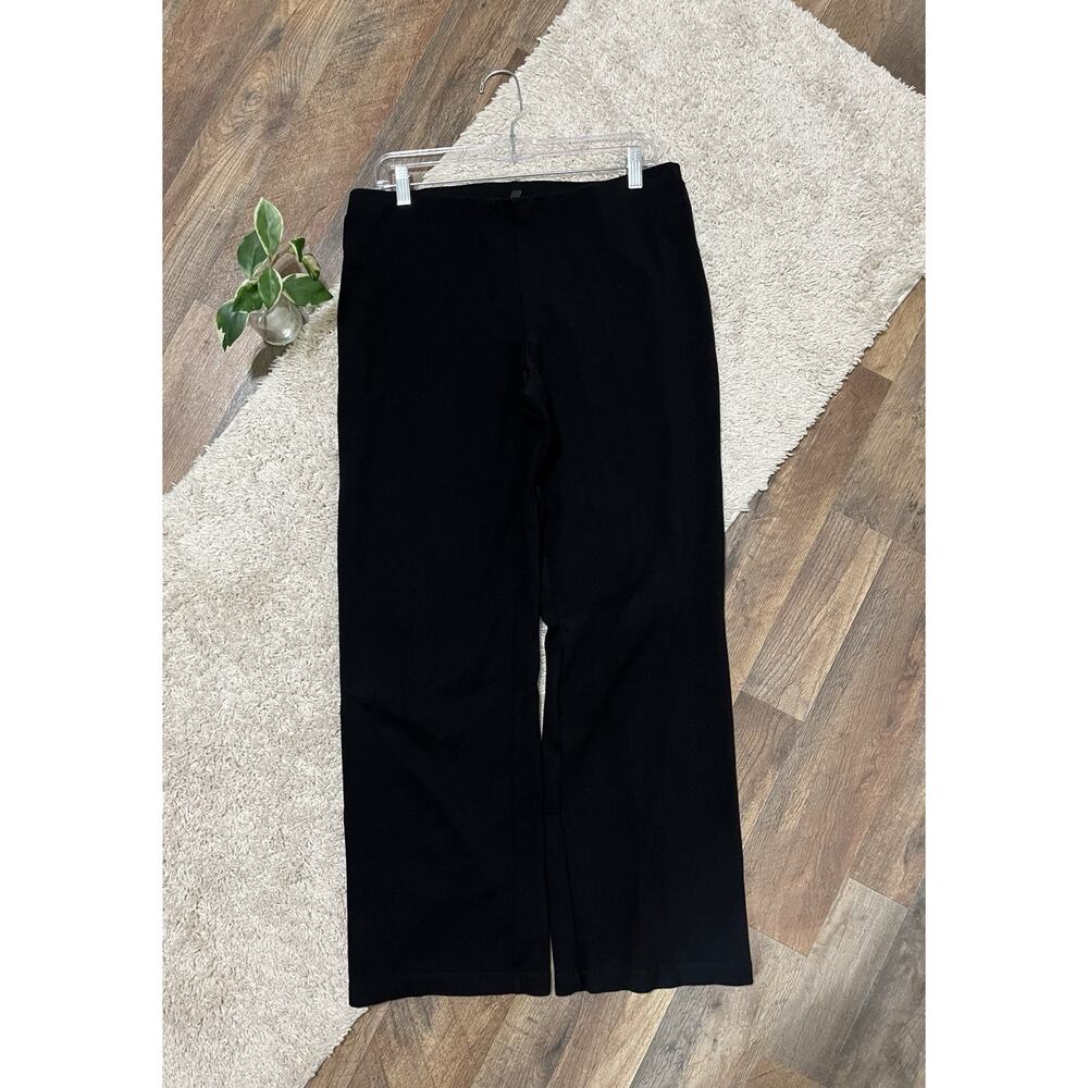 Eileen Fisher Black Wide Leg Pants